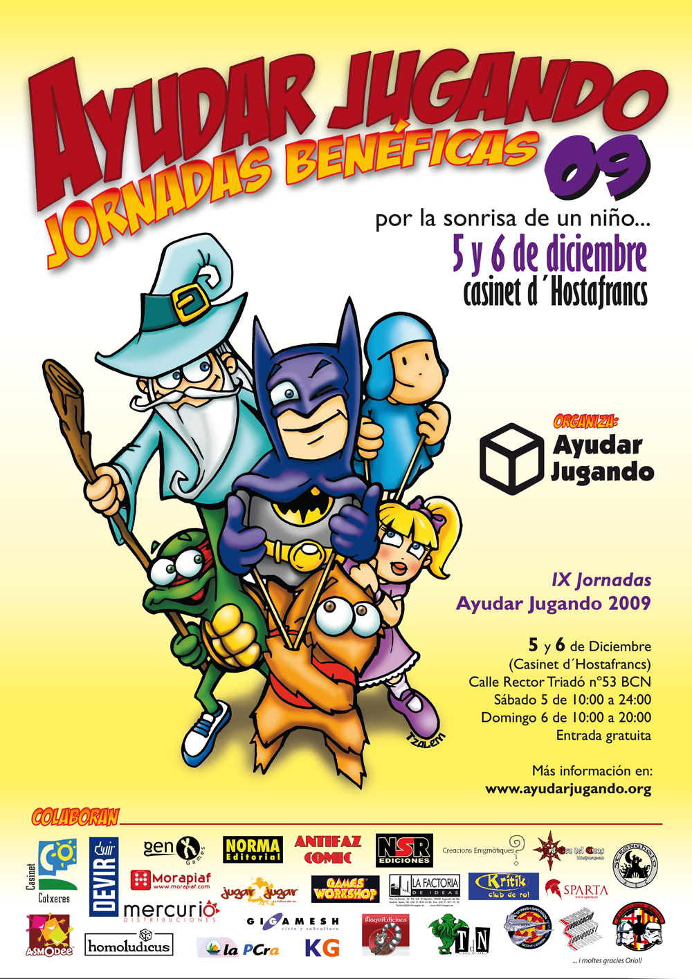 Jornadas Ayudar Jugando 2009